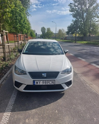 Seat Ibiza cena 33000 przebieg: 109000, rok produkcji 2018 z Warszawa małe 37